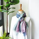 Women,Cotton,Gradient,Color,Natural,Casual,Protection,Literary,Style,Scarf