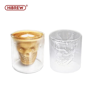 HiBREW,Coffee,Personalized,Glass,Skull,Style