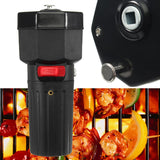 Barbecue,Rotisserie,Motor,Grill,Battery,Bracket,Rotator