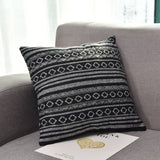 Bohemian,Striped,Linen,Pillow,Square,Decorative,Cushion,Cover,Pillow,Cover