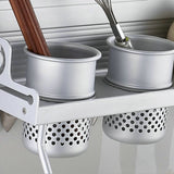 Multifunction,Kitchen,Storage,Organizer,Holder,Hooks,Spice,Shelf