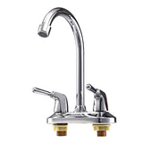 Kitchen,Water,Handle,Faucet,Double,Spout,Basin,Mixer,Bathroom