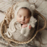 Neonatal,Projects,Children's,Braided,Basket,Newborn,Photo,Braided,Frame,Decorations