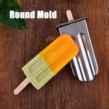 Stainless,Steel,Cavity,Cream,Maker,Mould,Popsicle,Stick,Holder