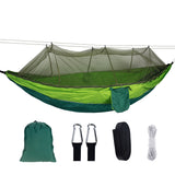Person,Portable,Outdoor,Camping,Hammock,Mosquito,Strength,Parachute,Fabric,Hanging,Hunting,Sleeping,Swing,300KG