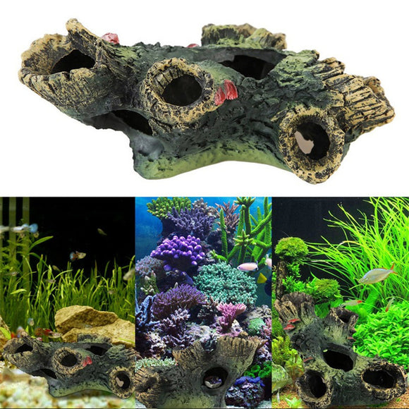 Aquarium,Decoration,Trunk,Driftwood,Resin,Underwater,Ornaments,Rockery,Stone,Landscaping,Decorations