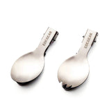 IPRee,Outdoor,Folding,Spoon,Titanium,Alloy,Spoon,Picnic,Tableware,Outdoor,Camping