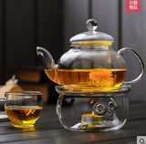 Thickened,Glass,Teapot,Heater,Insulation,Heating,Warmer