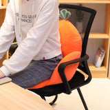 Cartoon,Chair,Cushion,Waist,Lumbar,Pillow,Waist,Support,Office