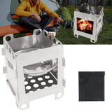 IPRee,Outdoor,Portable,Cooking,Stove,Stainless,Steel,Picnic,Burner,Furnace,Camping,Hiking