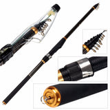 Zanlure,Carbon,Fiber,Telescopic,Fishing,Portable,Spinning