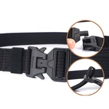 125CM,Magnetic,Buckle,Leisure,Canvas,Breathable,Waist,Quick,Unlock,Men's,Elastic,Tactical