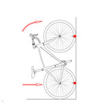 Parking,Storage,Holder,Indoor,Vertical,Bicycle,Bracket