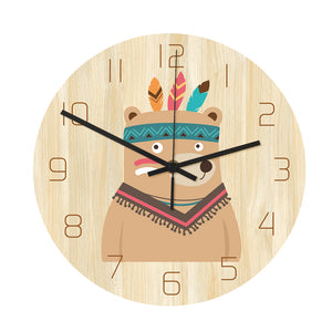 Loskii,CC030,Creative,Pattern,Clock,Clock,Quartz,Clock,Office,Decorations