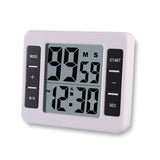 Loskii,Electric,Digital,Kitchen,Timer,Backing,Stand,Large,Display,Timer