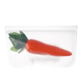 Reusable,Translucent,Frosted,Storage,Sandwich,Snack,Lunch,Fruit,Kitchen,Storage,Container