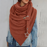 Women,Cotton,Thick,Winter,Outdoor,Casual,Stripe,Pattern,Decoration,Scarf,Shawl