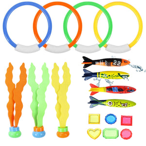 17Pcs,Underwater,Swimming,Diving,Training