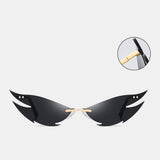 Unisex,Frameless,Personality,Shape,Fashion,Trend,Protection,Sunglasses