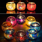 Mosaic,Candle,Holder,Romantic,Candlelight,Dinner,Wedding,Party,Candle,Decoration