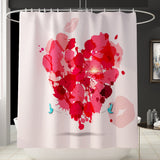 Honana,Bathroom,Waterproof,Shower,Curtain,Pedestal,Toilet,Cover,Bathroom,Decoration