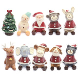 Lovely,Christmas,Wedding,Santa,Animals,Decoration,Resin,Decor,Furnishings