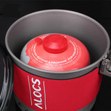 Alocs,Person,Heating,Camping,Picnic,Jacketed,Kettle,Cookware