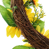 Artificial,Sunflower,Wreath,Flower,Wreath,Wedding,Party,Decorations