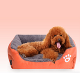 110x85x19cm,Puppy,Cushion,House,Kennel,Blanket