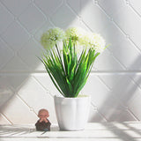 Artificial,Green,Plants,Hydrangea,Plastic,Garden,Decor