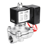 AC220V,Normally,Closed,Stainless,Steel,Energy,Saving,Electric,Solenoid,Valve,Direct,Motion"