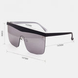 Women,Frameless,Square,Shape,Fashion,Trend,Protection,Sunglasses