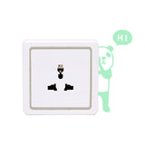 Little,Luminous,Switch,Sticker,Removable,Decal,Decor