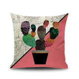 Nordic,Pineapple,Cactus,Geometric,Style,Linen,Cushion,Cover,Decor,Pillow