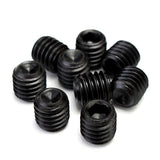 200pcs,Socket,Screws,Assortment,Black,Grade,Alloy,Steel