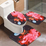 African,Bathroom,Shower,Curtain,Bathroom,Carpets,Toilet,Cover