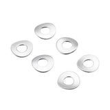 100Pcs,Stainless,Steel,Spring,Washer,Elastic,Curved,Gasket,Assortment