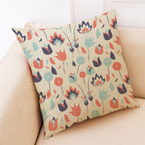 Linen,Pillowcase,Square,Decoration,Cushion,Cover,Pillow