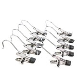 10Pcs,Stainless,Steel,Clothes,Hanger,Clips,Travelling,Laundry