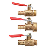 Thread,Brass,Inline,Valve,Coupler,Adapter"