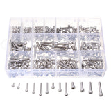 Suleve,M3SSH2,Stainless,Steel,Allen,Socket,Screws,Bolts,Assorted,270Pcs