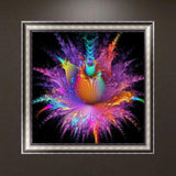 Flower,Diamond,Painting,Embroidery,Cross,Crafts,Stitch,Decor