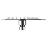 Shower,Square,Chrome,Ceiling,Mounted,Bathroom,Sprayer,Faucet,Stainless,Steel