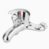 Chrome,Bathroom,Mixer,Faucet,Bathtub,Shower,Mixing,Vavle,Spout,Mount