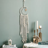 Macrame,Hanging,Woven,Macrame,Tapestry,Decoration