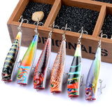 ZANLURE,14.4g,Fishing,Water,Colorful,Pattern,Bionic,Popper