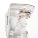 Cupid,Angel,Plaster,Corbel,Shelf,Rococo,Style,Hanging,Flower