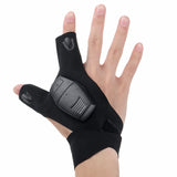 Universal,Rescue,Finger,Gloves,Light,Flashlight,Outdoor,Cycling,Night,Fishing,Gloves