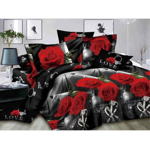 Stereoscopic,Printed,Cotton,Bedding