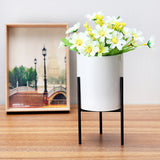 Metal,Plant,Stand,Flower,Shelves,Holder,Frame,Ceramic